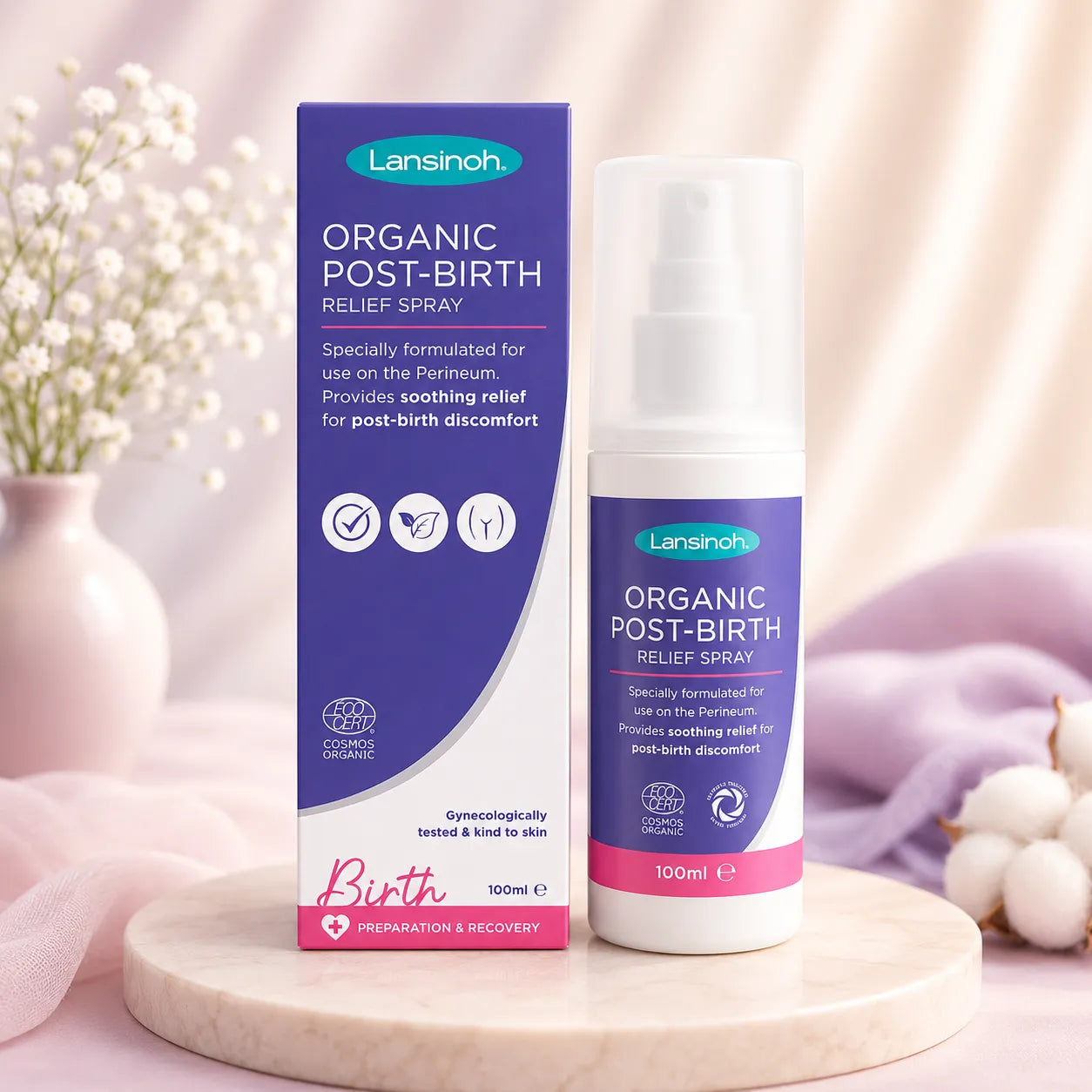 Lansinoh Spray apaisant post-naissance