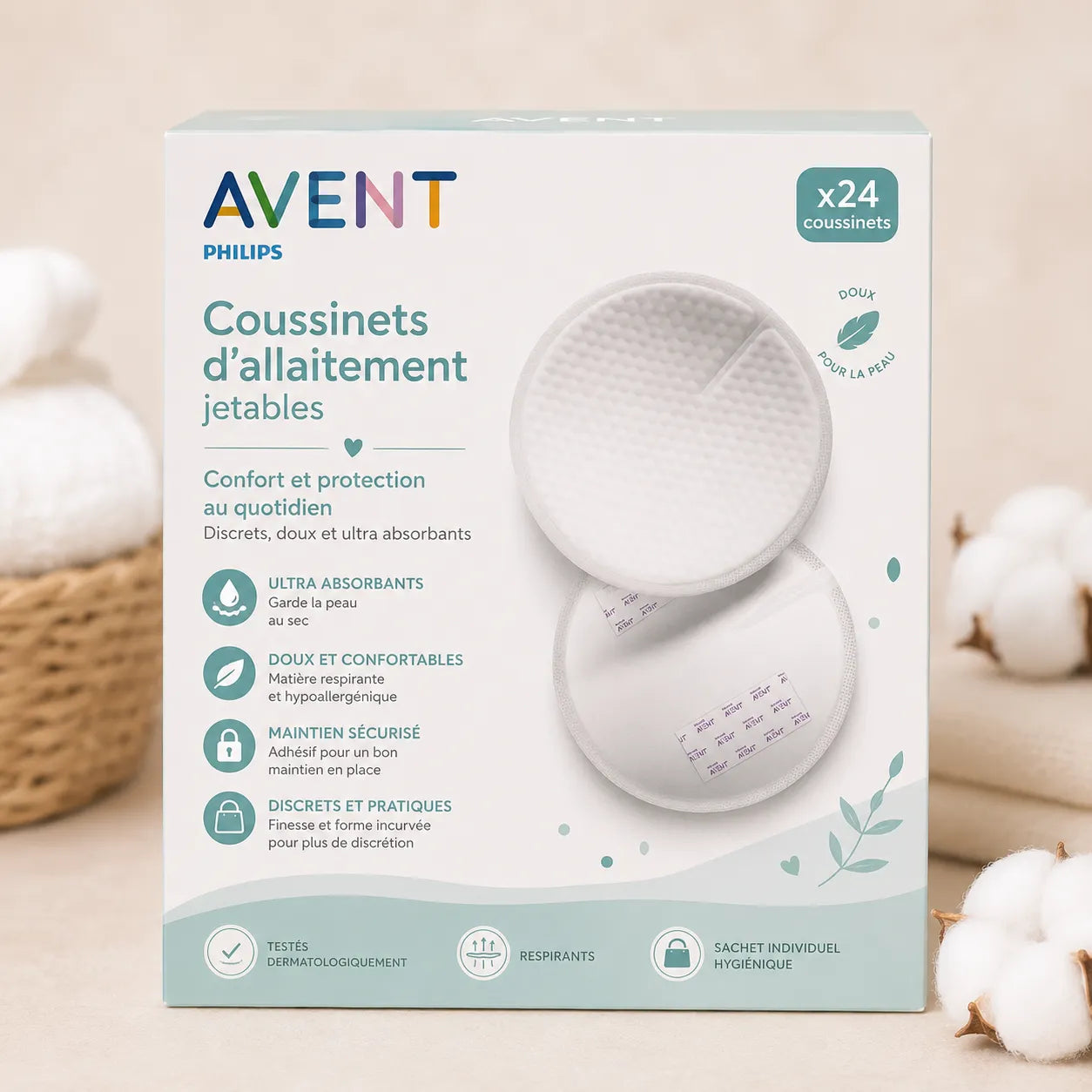 AVENT Coussinets d’allaitement Ultra Comfort