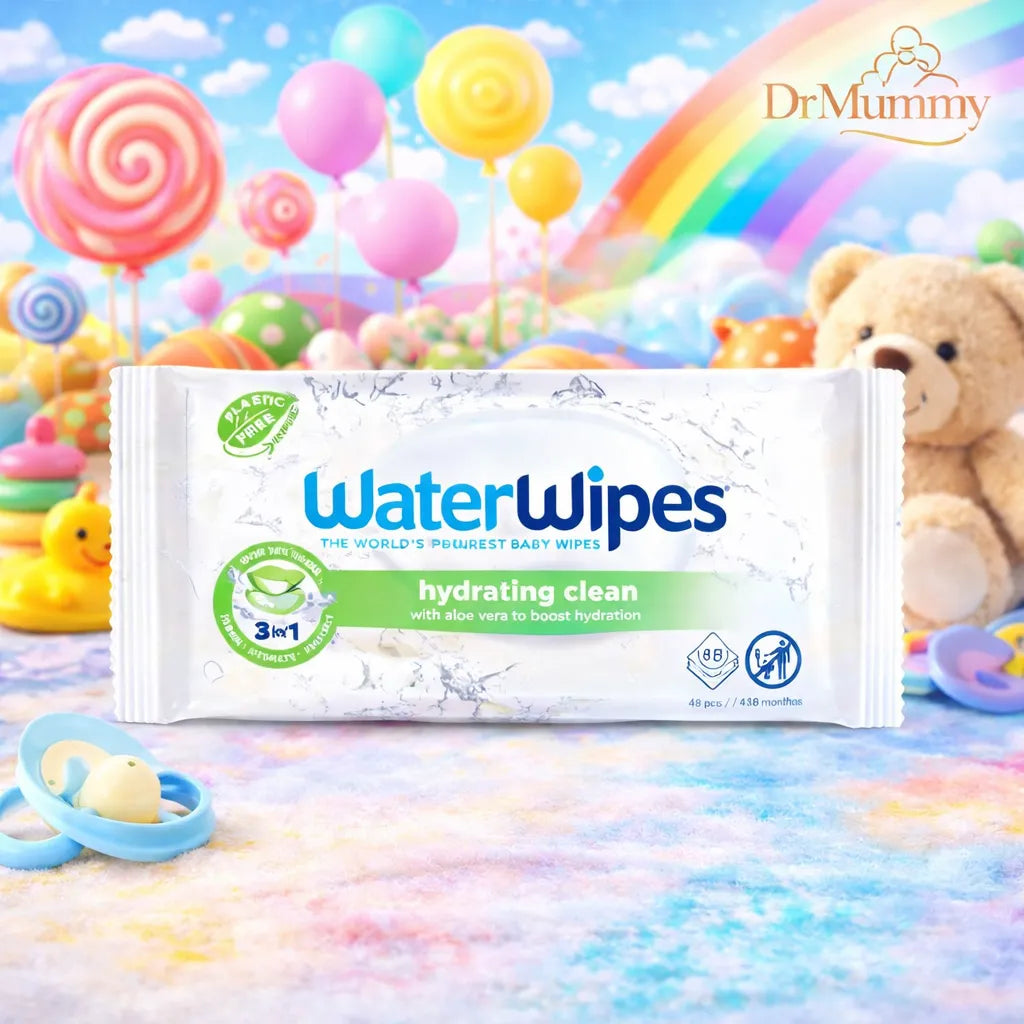 WaterWipes Lingettes Hydrating Clean Pack