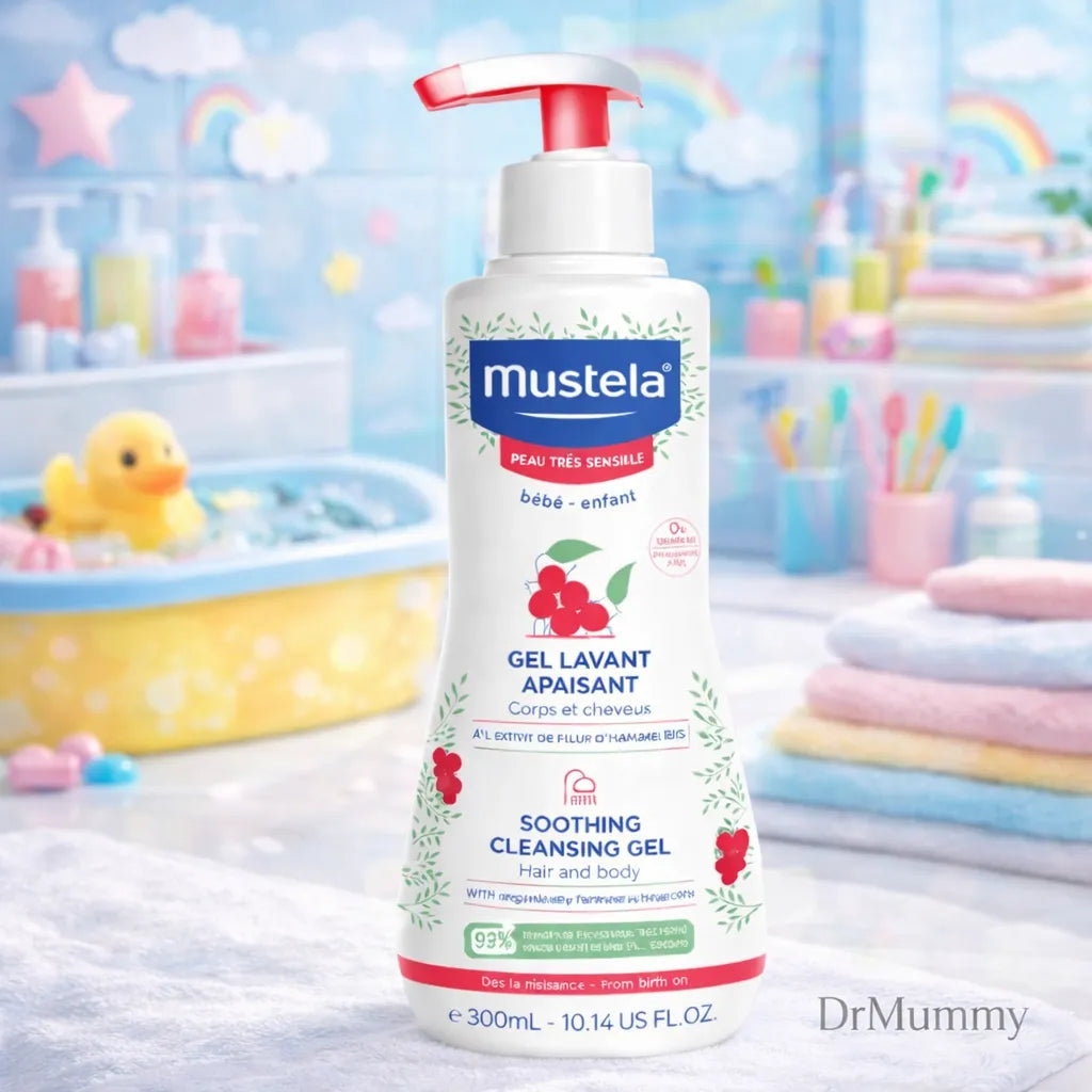 Mustela Gel Lavant Apaisant — Peaux Très Sensibles Bébé 300ml