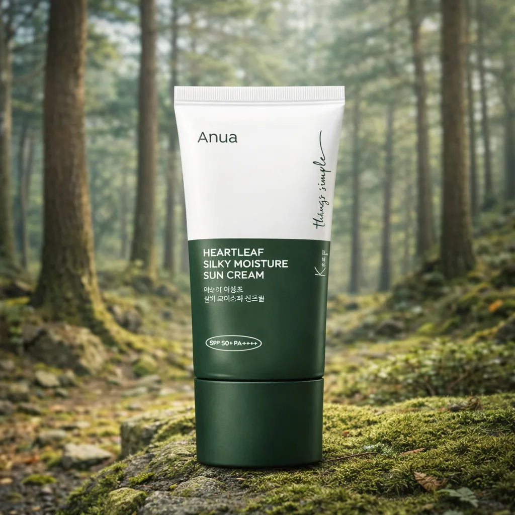 Anua Heartleaf Silky Moisture Sun Cream
