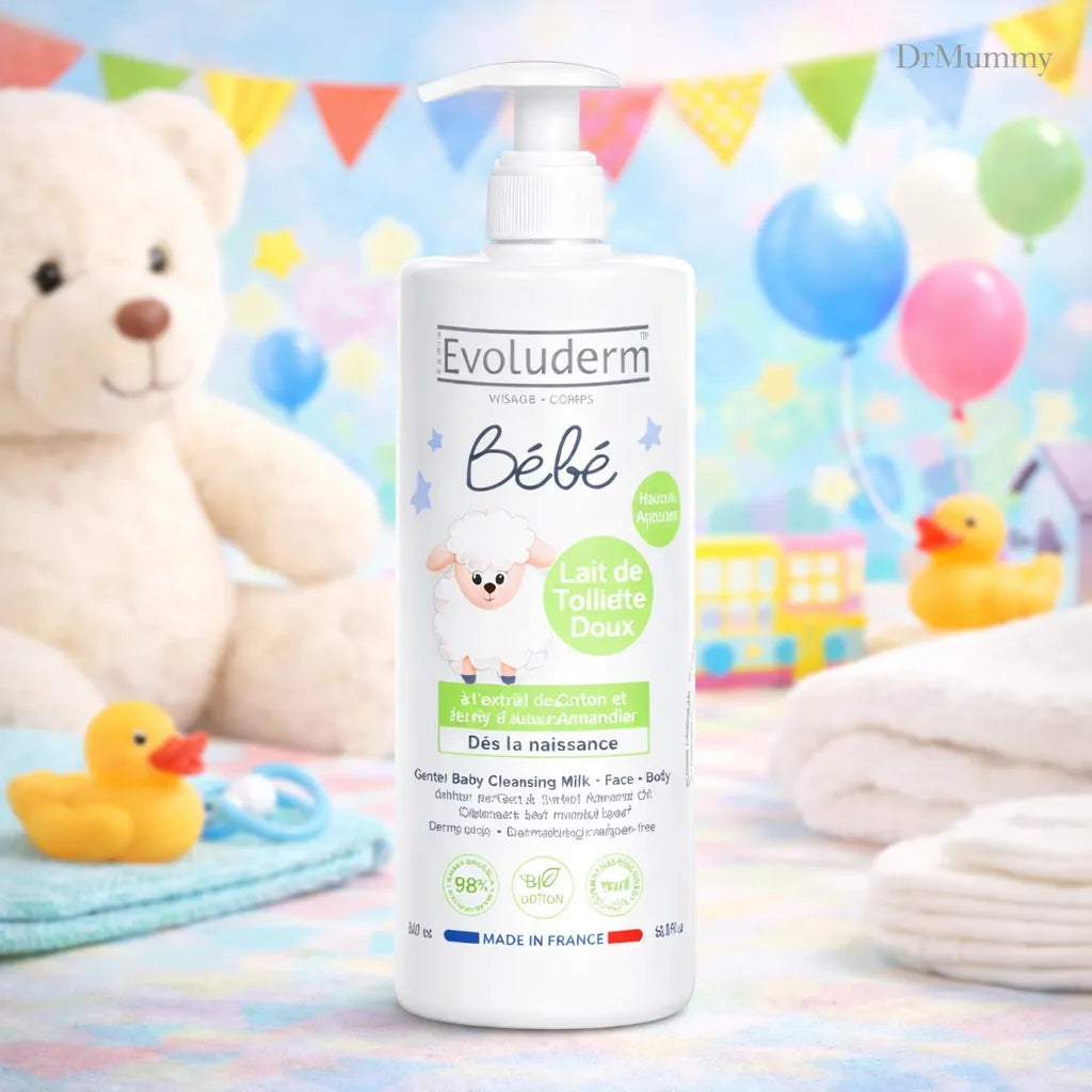 Evoluderm Bébé Lait de Toilette Doux