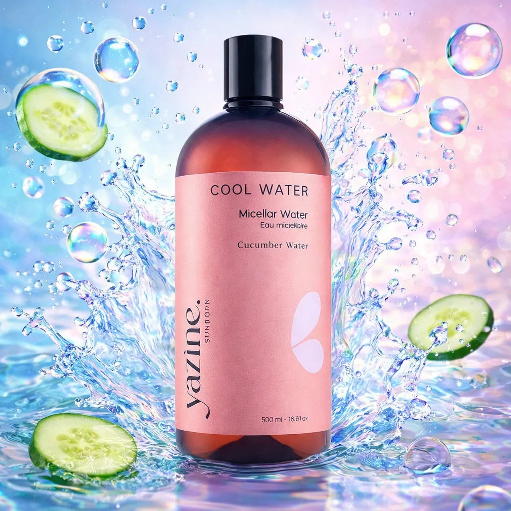 Yazine Cool Water Eau Micellaire Extrait Du Concombre