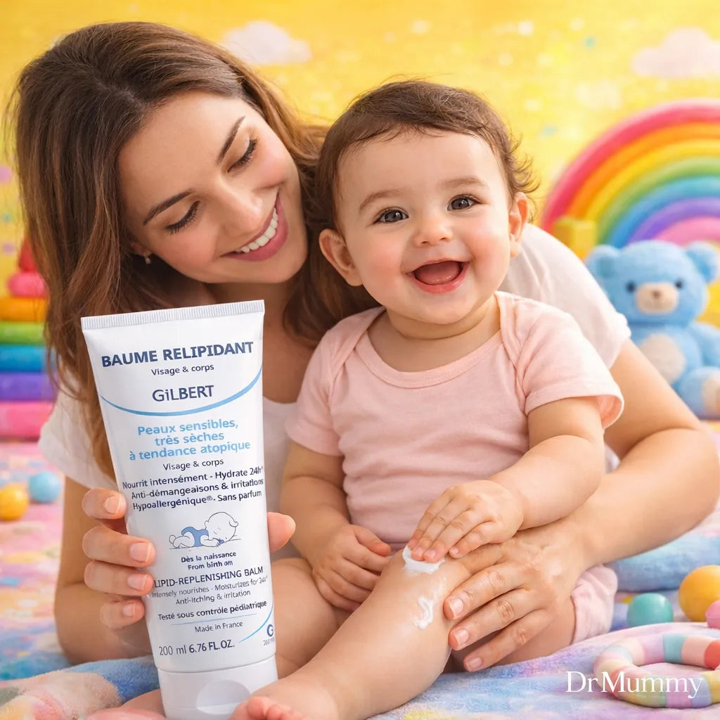 Gilbert Baume Relipidant — Peau Sèche & Atopique Bébé