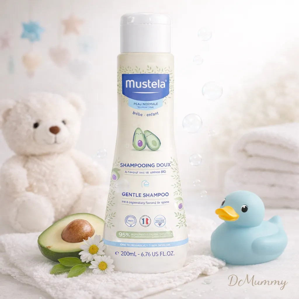 Mustela Shampooing Doux Bébé Sans Larmes — Cuir Chevelu Sensible