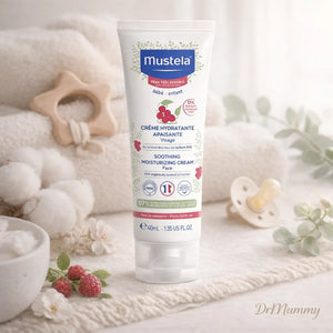 Mustela Crème Hydratante Apaisante — Visage Bébé Peau Très Sensible