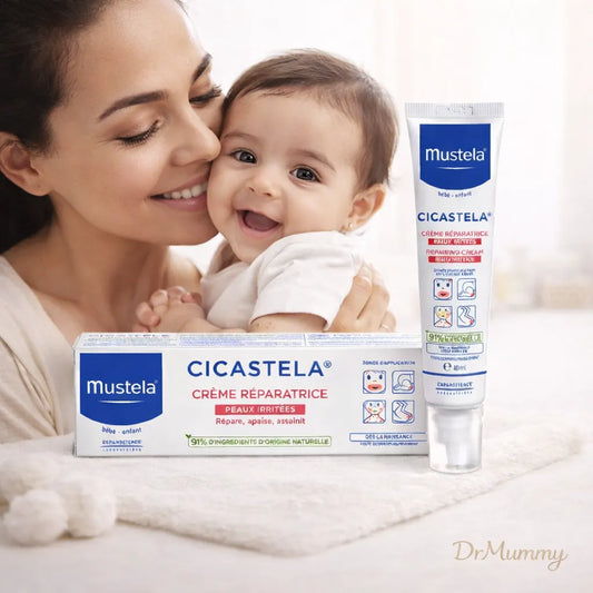 Mustela Cicastela Crème Réparatrice — Peau Irritée Bébé