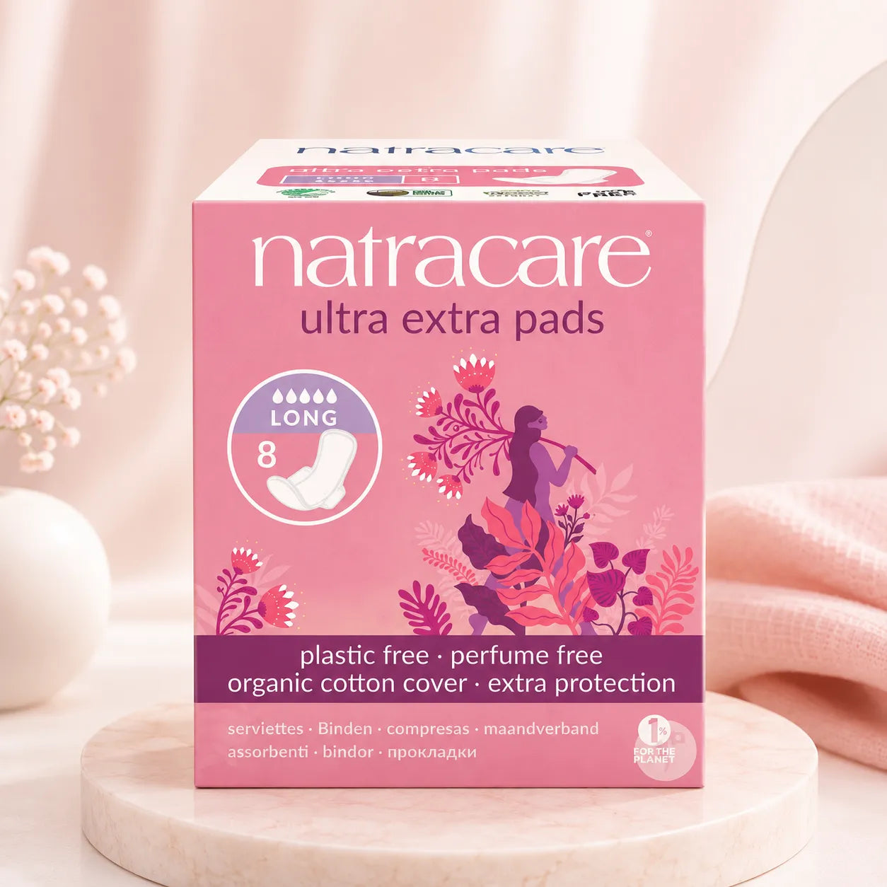 Natracare Serviettes Ultra Extra Long