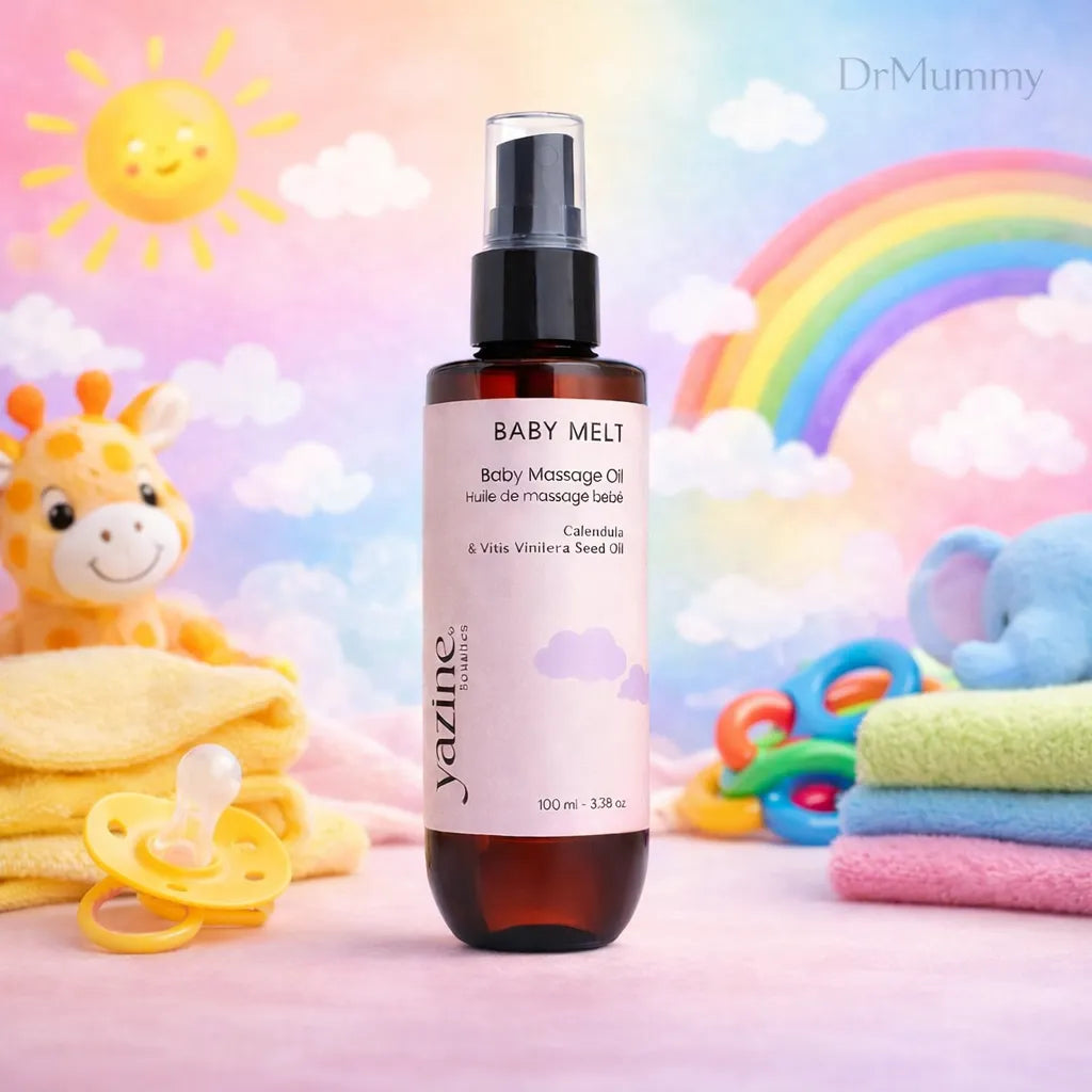Yazine Sunborn Baby Melt Huile De Massage Bebe