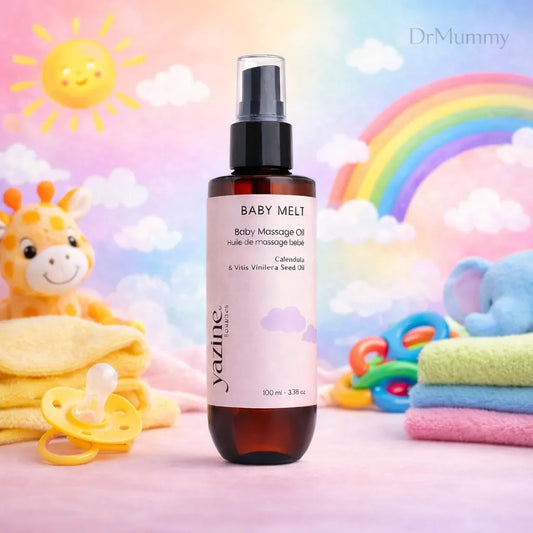 Yazine Sunborn Baby Melt Huile De Massage Bebe