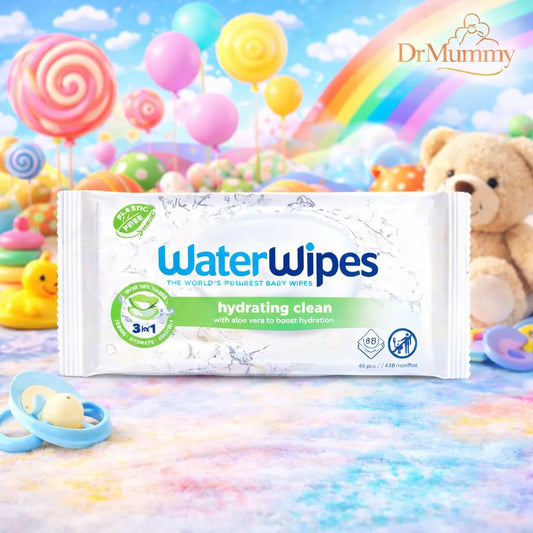 WaterWipes Lingettes Hydrating Clean Pack