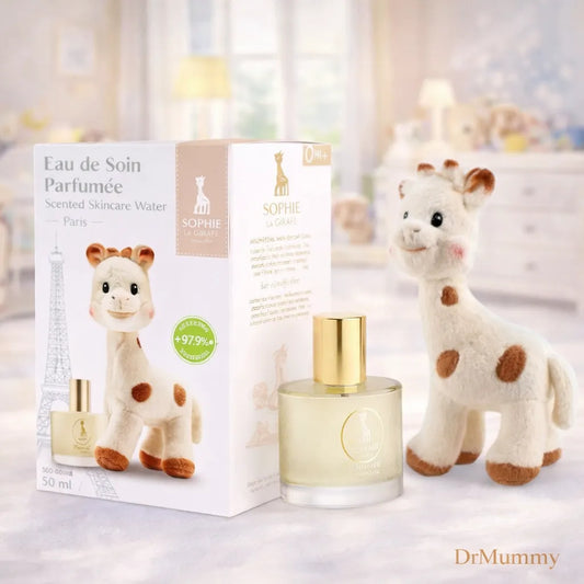Sophie la Girafe Eau de Soin parfumée + Sophie Jouet peluche douce