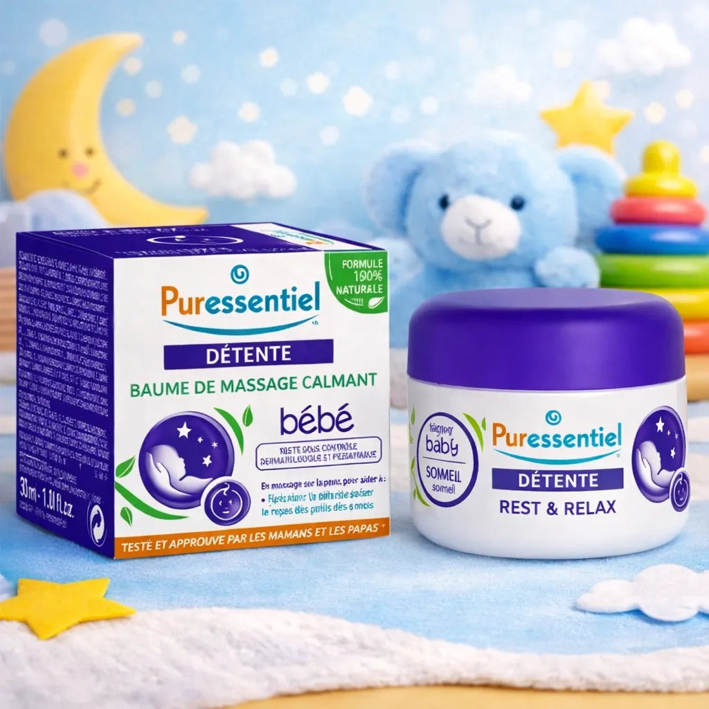 Puressentiel Sommeil Baume de Massage Calmant Bébé
