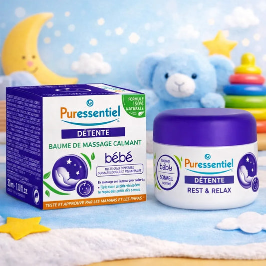 Puressentiel Sommeil Baume de Massage Calmant Bébé