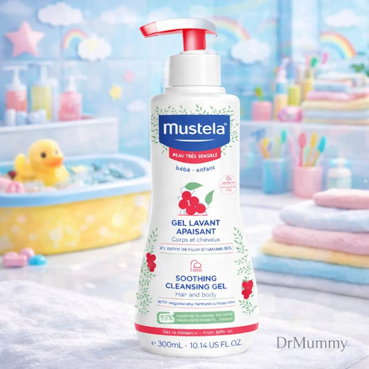 Mustela Gel Lavant Apaisant — Peaux Très Sensibles Bébé 300ml