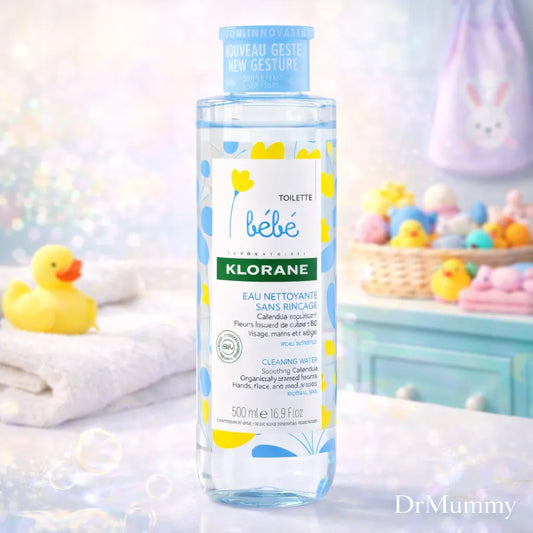 Klorane Bébé Eau Nettoyante Sans Rinçage