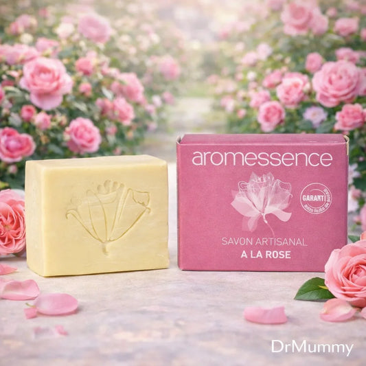 Aromessence Savon Artisanal à la Rose