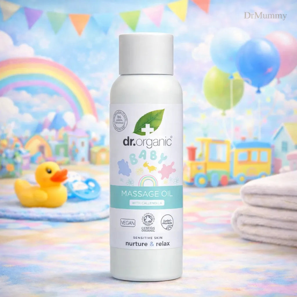 Dr Organic Bébé Huile de Massage au Calendula