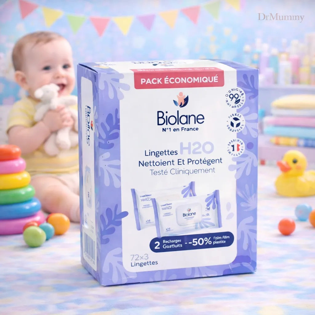 Biolane Lingettes Biolane H2O Pack