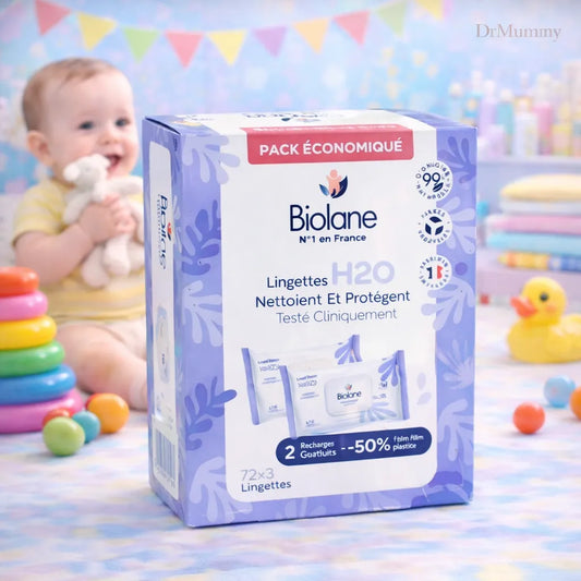 Biolane Lingettes Biolane H2O Pack