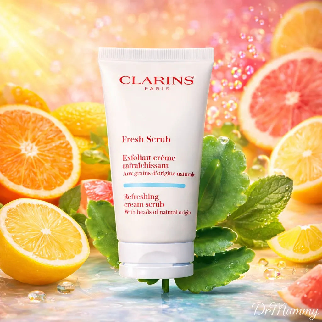 Clarins Paris Fresh Scrub Exfoliant Huile Nourrissant
