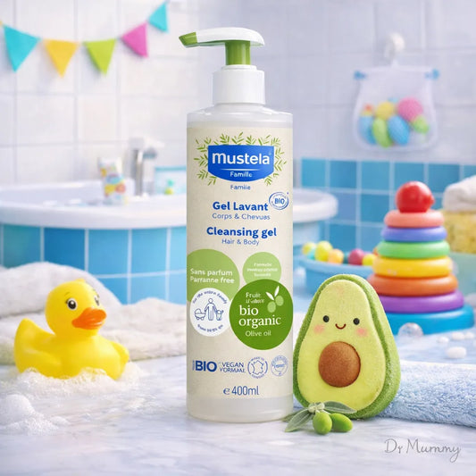 Mustela Gel Lavant Corps & Cheveux - Doux Dès la Naissance