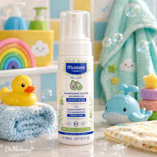 Mustela Shampooing Mousse Nourrisson - Cuir Chevelu Fragile