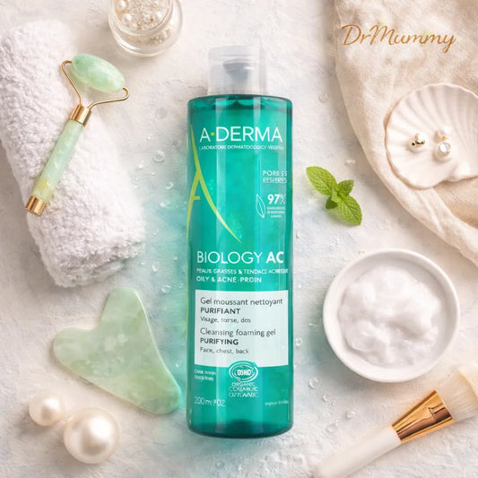 A-derma Biology AC Gel Moussant Nettoyant Purifiant